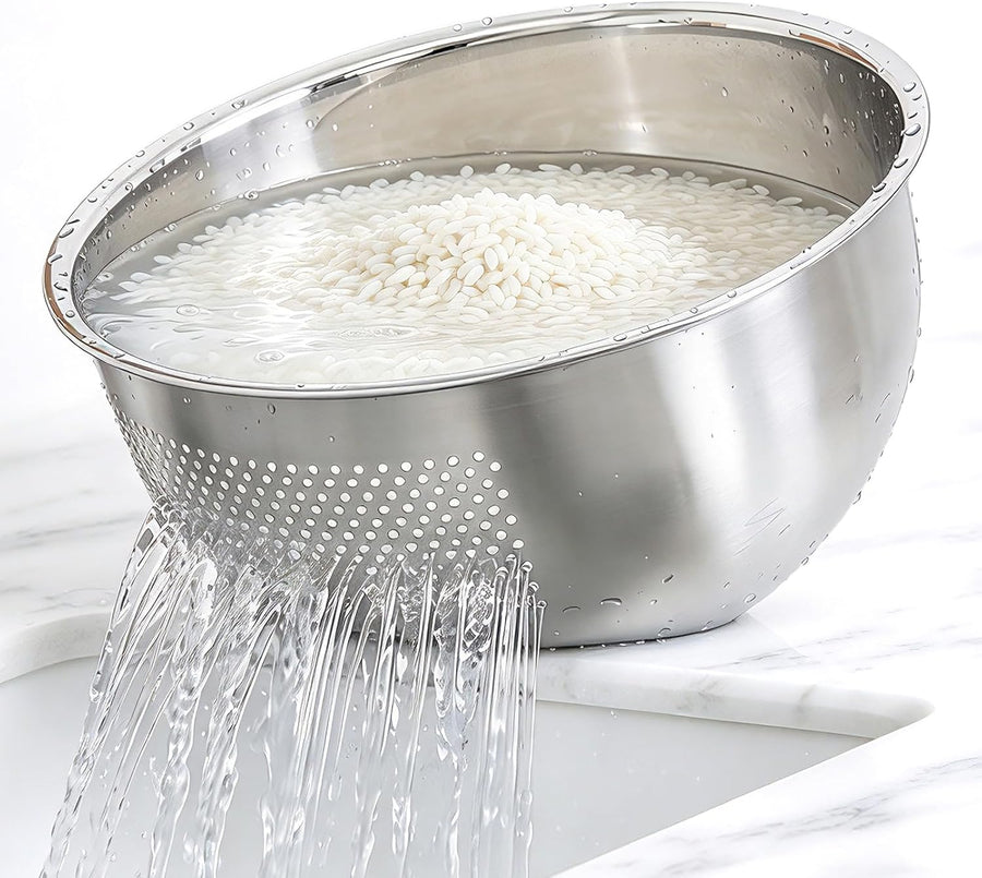 Stainless Steel Rice Washing Strainer