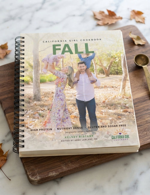 California Girl Cookbook Fall Spiral Bound